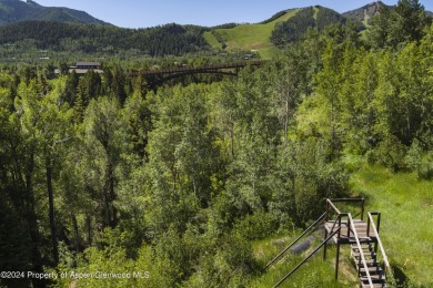 Discover Maroon Creek Lot 16, an exclusive 2.3-acre ski-in on Maroon Creek Club in Colorado - for sale on GolfHomes.com, golf home, golf lot