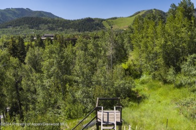 Discover Maroon Creek Lot 16, an exclusive 2.3-acre ski-in on Maroon Creek Club in Colorado - for sale on GolfHomes.com, golf home, golf lot