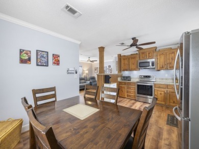Built in 2017, this gorgeous 3/2 residence features beautiful on Barefoot Bay Golf Course in Florida - for sale on GolfHomes.com, golf home, golf lot