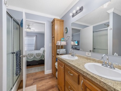 Built in 2017, this gorgeous 3/2 residence features beautiful on Barefoot Bay Golf Course in Florida - for sale on GolfHomes.com, golf home, golf lot