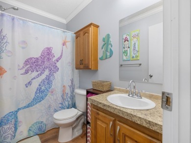 Built in 2017, this gorgeous 3/2 residence features beautiful on Barefoot Bay Golf Course in Florida - for sale on GolfHomes.com, golf home, golf lot
