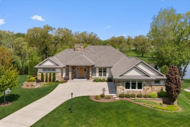 Mark Carstensen Custom Home in Whispering Woods. Overlooking on Tuckaway Country Club in Wisconsin - for sale on GolfHomes.com, golf home, golf lot