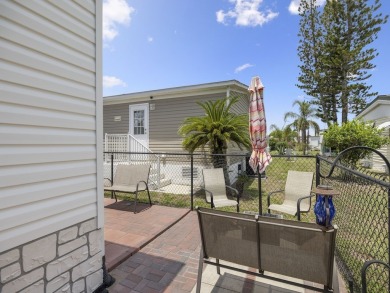 Built in 2017, this gorgeous 3/2 residence features beautiful on Barefoot Bay Golf Course in Florida - for sale on GolfHomes.com, golf home, golf lot