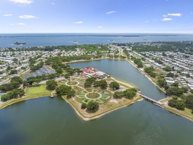 Built in 2017, this gorgeous 3/2 residence features beautiful on Barefoot Bay Golf Course in Florida - for sale on GolfHomes.com, golf home, golf lot