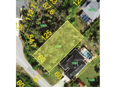 This New Home Site is located in Rotonda Heights with city water on Rotonda Golf and Country Club The Palms Course in Florida - for sale on GolfHomes.com, golf home, golf lot