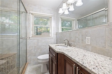 All-brick ranch on a picturesque Mayflower Park street, just two on Elizabeth Manor Golf and Country Club in Virginia - for sale on GolfHomes.com, golf home, golf lot