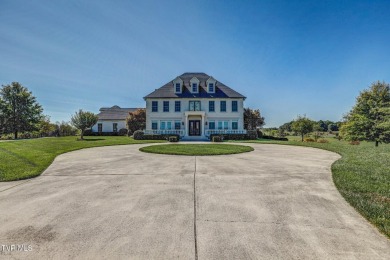 A stately brick-column entrance leads to this breathtaking on The Crossings Golf Club in Tennessee - for sale on GolfHomes.com, golf home, golf lot