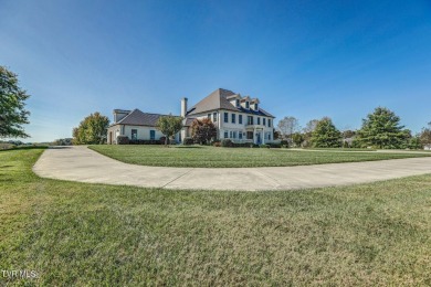 A stately brick-column entrance leads to this breathtaking on The Crossings Golf Club in Tennessee - for sale on GolfHomes.com, golf home, golf lot