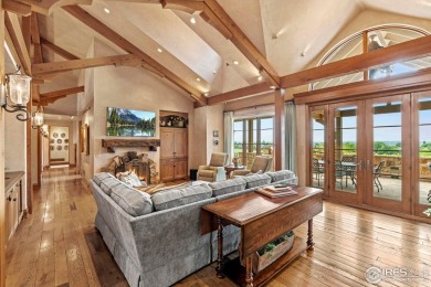 Set on arguably the best lot in all of Harmony Club, this custom on Harmony Golf Club in Colorado - for sale on GolfHomes.com, golf home, golf lot