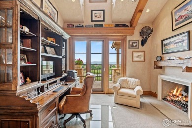Set on arguably the best lot in all of Harmony Club, this custom on Harmony Golf Club in Colorado - for sale on GolfHomes.com, golf home, golf lot