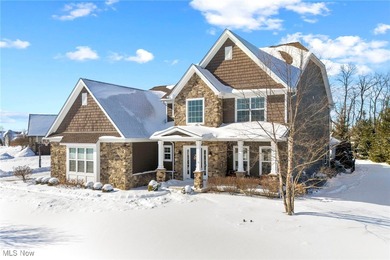 Welcome home to this stunning newer residence located in the on Fox Meadow Country Club in Ohio - for sale on GolfHomes.com, golf home, golf lot