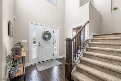 Welcome home to this stunning newer residence located in the on Fox Meadow Country Club in Ohio - for sale on GolfHomes.com, golf home, golf lot