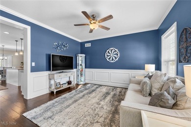 Welcome home to this stunning newer residence located in the on Fox Meadow Country Club in Ohio - for sale on GolfHomes.com, golf home, golf lot