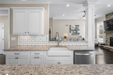 Welcome home to this stunning newer residence located in the on Fox Meadow Country Club in Ohio - for sale on GolfHomes.com, golf home, golf lot