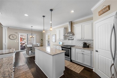 Welcome home to this stunning newer residence located in the on Fox Meadow Country Club in Ohio - for sale on GolfHomes.com, golf home, golf lot