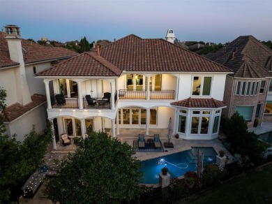 Experience refined Mediterranean-inspired living in this on TPC Four Seasons - Las Colinas Resort in Texas - for sale on GolfHomes.com, golf home, golf lot