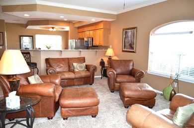 Golf-front luxury meets turnkey convenience in this beautifully on  in Missouri - for sale on GolfHomes.com, golf home, golf lot