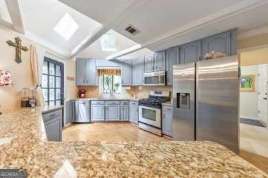 Welcome to this stunning 5 bedroom, 2.5 bathroom home nestled in on Brookstone Golf and Country Club in Georgia - for sale on GolfHomes.com, golf home, golf lot