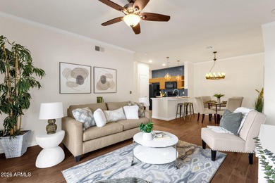 UPDATED Ahwatukee GR0UND FLOOR condo with rare GARAGE & designer on The Foothills Golf Club in Arizona - for sale on GolfHomes.com, golf home, golf lot