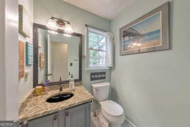 Welcome to this stunning 5 bedroom, 2.5 bathroom home nestled in on Brookstone Golf and Country Club in Georgia - for sale on GolfHomes.com, golf home, golf lot