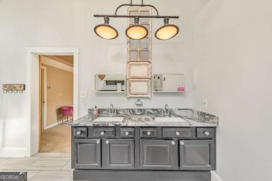 Welcome to this stunning 5 bedroom, 2.5 bathroom home nestled in on Brookstone Golf and Country Club in Georgia - for sale on GolfHomes.com, golf home, golf lot