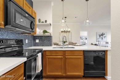 UPDATED Ahwatukee GR0UND FLOOR condo with rare GARAGE & designer on The Foothills Golf Club in Arizona - for sale on GolfHomes.com, golf home, golf lot