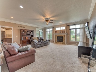 This spacious 4 bedroom, 4 bath home offers the perfect blend of on Carrington Golf Club in Michigan - for sale on GolfHomes.com, golf home, golf lot