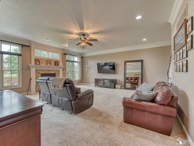 This spacious 4 bedroom, 4 bath home offers the perfect blend of on Carrington Golf Club in Michigan - for sale on GolfHomes.com, golf home, golf lot