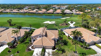 POOL HOME on the 5th Hole! Featuring a screened-in panoramic on Stoneybrook Golf and Country Club of Sarasota in Florida - for sale on GolfHomes.com, golf home, golf lot