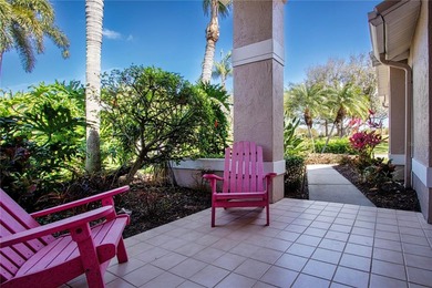 POOL HOME on the 5th Hole! Featuring a screened-in panoramic on Stoneybrook Golf and Country Club of Sarasota in Florida - for sale on GolfHomes.com, golf home, golf lot