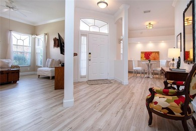 POOL HOME on the 5th Hole! Featuring a screened-in panoramic on Stoneybrook Golf and Country Club of Sarasota in Florida - for sale on GolfHomes.com, golf home, golf lot