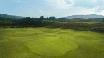 Framed in the shadows of the historic grain silos, with its Land on Ballyhack Golf Club in Virginia - for sale on GolfHomes.com, golf home, golf lot