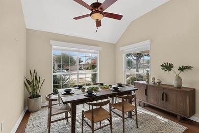 Fall in love with this inviting Palmera model, situated just on Wildhorse Golf Club of Robson Ranch in Texas - for sale on GolfHomes.com, golf home, golf lot