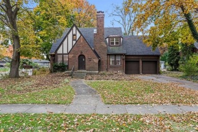 Charming tudor situated on picturesque tree lined street near on Western Golf and Country Club in Michigan - for sale on GolfHomes.com, golf home, golf lot