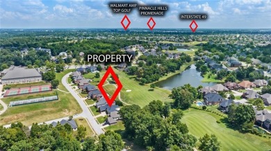 Beautifully updated golf course home in a gated community in the on Shadow Valley Country Club in Arkansas - for sale on GolfHomes.com, golf home, golf lot