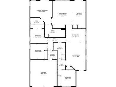 This charming 1,960 sq ft 4-bedroom, 2-bath home is located in on Eagle Creek Golf Club in Florida - for sale on GolfHomes.com, golf home, golf lot