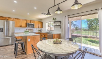 Golf Course Views = Slice of Paradise! This trendy 3-bedroom, 2 on Western Skies Golf Club in Arizona - for sale on GolfHomes.com, golf home, golf lot