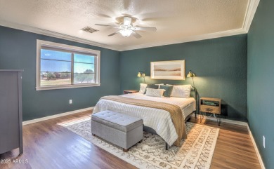 Golf Course Views = Slice of Paradise! This trendy 3-bedroom, 2 on Western Skies Golf Club in Arizona - for sale on GolfHomes.com, golf home, golf lot