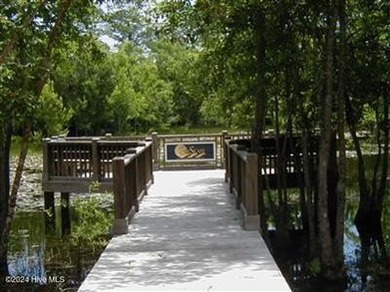 Beautiful waterfront homesite in a gated coastal community on Lockwood Folly Country Club in North Carolina - for sale on GolfHomes.com, golf home, golf lot