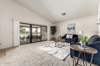 RARE GOLF COURSE VIEWS FRONT & BACK in this 2 BDRM + DEN / 2 on Palo Verde Golf and Country Club in Arizona - for sale on GolfHomes.com, golf home, golf lot