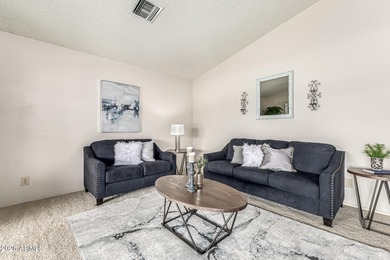 RARE GOLF COURSE VIEWS FRONT & BACK in this 2 BDRM + DEN / 2 on Palo Verde Golf and Country Club in Arizona - for sale on GolfHomes.com, golf home, golf lot