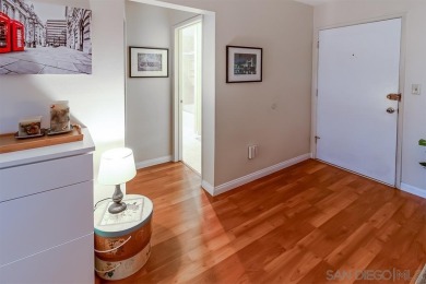 This cozy move-in ready 1-bedroom, 1-bath condo features on San Diego Country Club in California - for sale on GolfHomes.com, golf home, golf lot