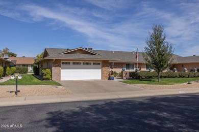 Ideal for full or part-time living, this inviting twin-home on Pebblebrook Golf Course in Arizona - for sale on GolfHomes.com, golf home, golf lot