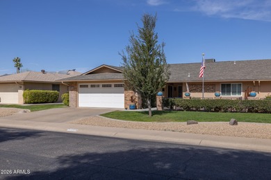 Ideal for full or part-time living, this inviting twin-home on Pebblebrook Golf Course in Arizona - for sale on GolfHomes.com, golf home, golf lot