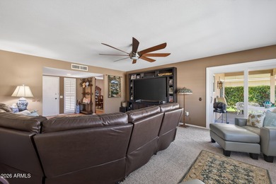 Ideal for full or part-time living, this inviting twin-home on Pebblebrook Golf Course in Arizona - for sale on GolfHomes.com, golf home, golf lot