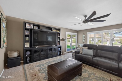 Ideal for full or part-time living, this inviting twin-home on Pebblebrook Golf Course in Arizona - for sale on GolfHomes.com, golf home, golf lot