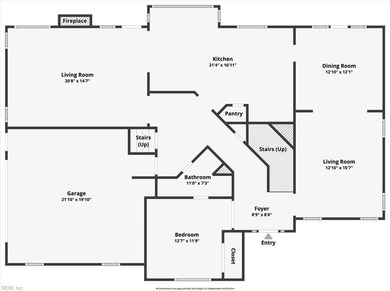 Step out of your home onto the 9th fairway.  This beautiful home on Riverfront Golf Club in Virginia - for sale on GolfHomes.com, golf home, golf lot