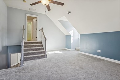 Step out of your home onto the 9th fairway.  This beautiful home on Riverfront Golf Club in Virginia - for sale on GolfHomes.com, golf home, golf lot