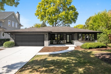 Unbelievable remodeled ranch situated on hole 15 of the Cress on Cress Creek Country Club in Illinois - for sale on GolfHomes.com, golf home, golf lot