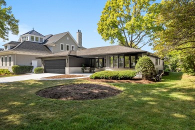 Unbelievable remodeled ranch situated on hole 15 of the Cress on Cress Creek Country Club in Illinois - for sale on GolfHomes.com, golf home, golf lot